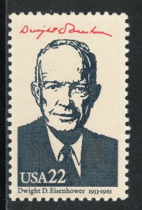 2219g * DWIGHT D EISENHOWER ** President 1953-1961 ** U.S, Postage Stamp MNH