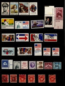 United States #Selection of 25 Mint & Used Issues + 6 Postage Dues