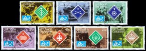 Grenada Grenadines Scott 83-89 (1975) Cancelled To Order VF Complete Set C