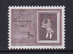 Greenland  #161   MNH  1984  grenadier