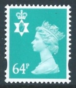 Great Britain-No. Ireland #NIMH92 NH 64p Queen Elizabeth - Syncopated - Redrawn