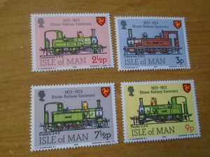Isle of Man  #  29-32  MNH