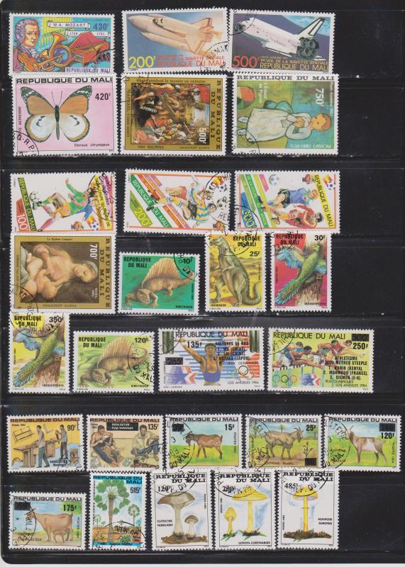 MALI - Collection Of Mint Hinged & Used Stamps - Good Value