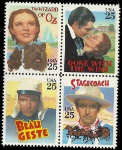 # 2445-2448 MINT NEVER HINGED CLASIC FILMS