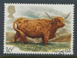 GB SG 1240 SC# 1044 - Used First Day Cancel - Cattle