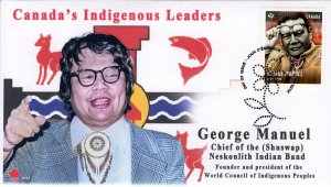 CA23-022, 2023, Canada’s Indigenous Leaders, First Day of Issue, Pictorial