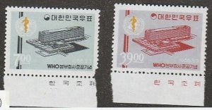 SOUTH KOREA #508-9 MINT NEVER HINGED COMPLETE