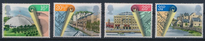 Great Britain 1984 #1049-52 MNH. Architecture