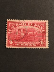 US SC# Q4 Parcel Post Stamp
