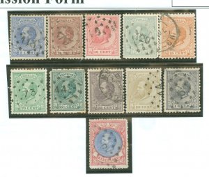 Netherlands #23-33 Used Single (Complete Set)