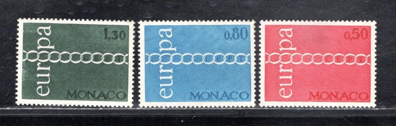 MONACO SC# 797-99 FVF/MNH