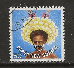 Papua New Guinea Scott Cat # 455 Used (CTO)