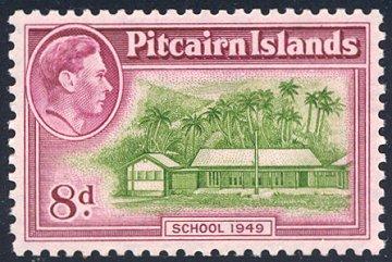 HALF-CAT BRITISH SALE: PITCAIRN IS. #6A Mint