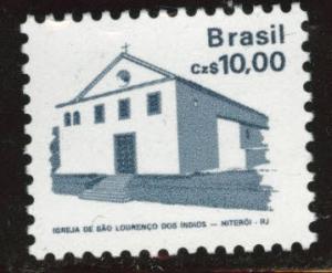 Brazil Scott 2068 MH* from 1986-88 set pencil mark # in gum