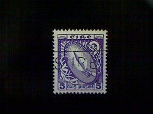 Ireland (Éire), Scott #226, used(o), 1968, 5p, Sword of Light, bright violet