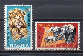 Nigeria 184-185 used