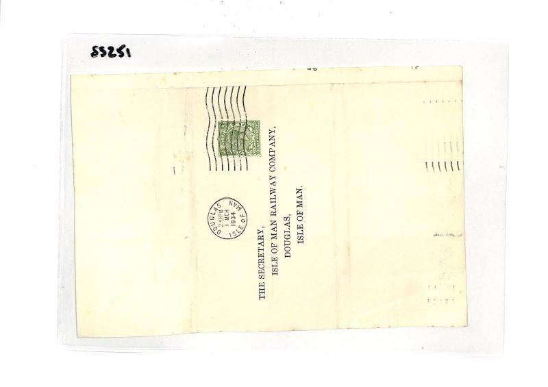 SS251 1934 GB *DOUGLAS ISLE OF MAN* Cover {samwells-covers}PTS