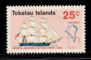 TOKELAU Scott # 24 MH - Ship General Jackson 1835