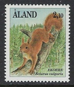 Finland-Aland 46 MNH 1989 Animals (ap6655)