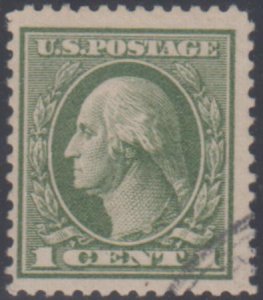 US 536 Washington / Franklin F - VF Used Light Cancel cv $35