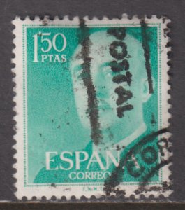 Spain 827 General Francisco Franco 1956