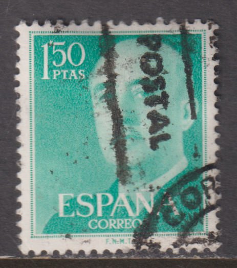 Spain 827 General Francisco Franco 1956