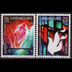 LUXEMBOURG 1998 - Scott# 989-90 Europa Set of 2 NH