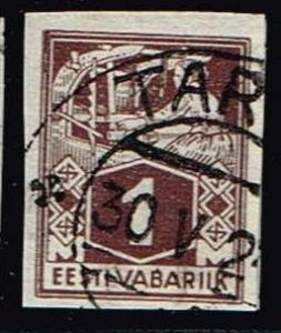 Estonia, Sc.#59 used,  Definitive Issue - Professions (1922-1925)