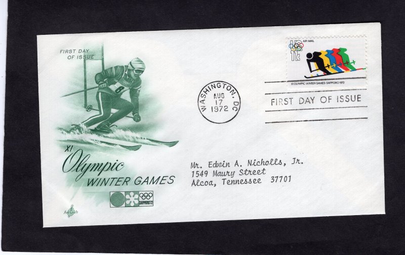 C85 Olympics, FDC ArtCraft addressed