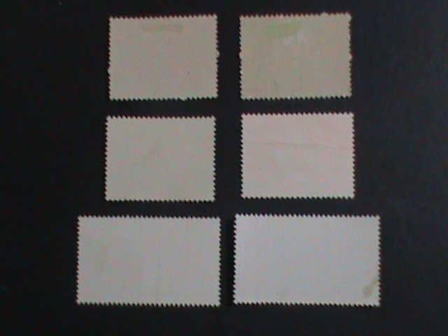 ​CHINA-1963-  CUBA REVOLUTIONARY-6 USED STAMPS  VF WE SHIP TO WORLDWIDE