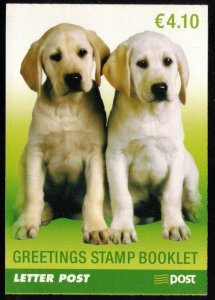 IRELAND 2003 Baby Animals Booklet, Scott 1456a, SG SB106; MNH