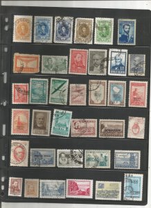 ARGENTINA COLLECTION ON STOCK SHEET, MINT/USED