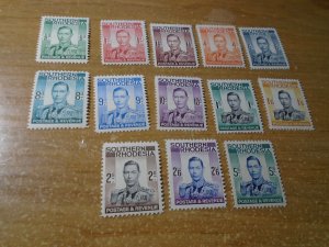 Southern Rhodesia  #  42-54  MH