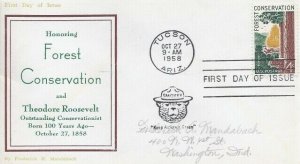 1122 4c FOREST CONSERVATION - Rare Frederick Mandabach