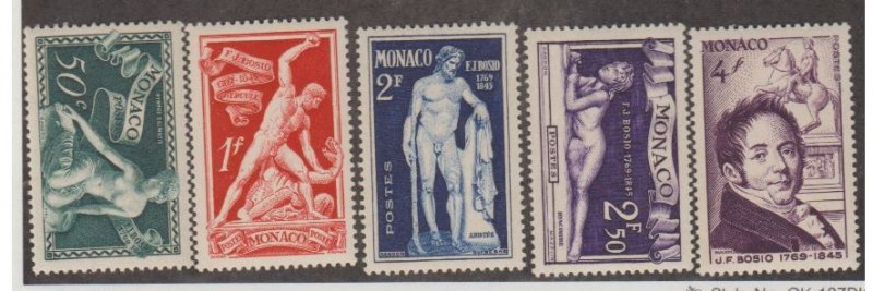 Monaco Scott #209-213 Stamp - Mint NH Set