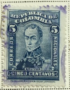 AlexStamps COLUMBIA #343 VF Used