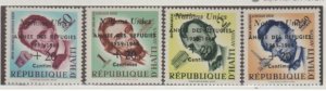 Haiti Scott #B9-CB16-CB17-CB18 Stamp - Mint NH Set