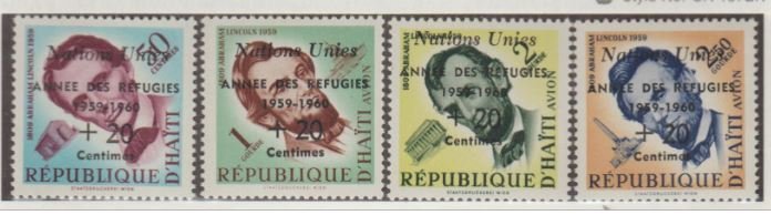 Haiti Scott #B9-CB16-CB17-CB18 Stamp - Mint NH Set