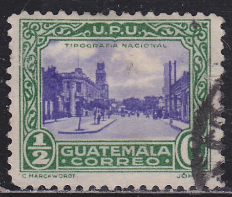 Guatemala 278 Bureau of Printing 1936