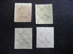 Stamps - Germany - Scott# O25-O28 - Mint Hinged Partial Set of 4 Stamps