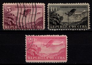 Cuba 1931 Airmail, Part Set [Used]