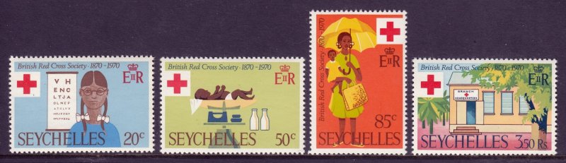 Seychelles - Scott #276-279 - MNH - SCV $3.80