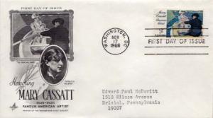 United States, First Day Cover, Art