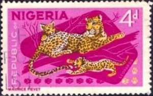 Nigeria; 1965: Sc. # 189: Used Single Stamp