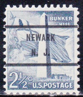 Precancel - Newark, NJ PSS 1034-71 - Bureau Issue