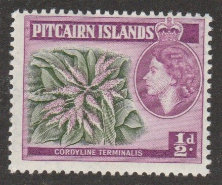 Pitcairn Islands 20 Ti Palm - MH