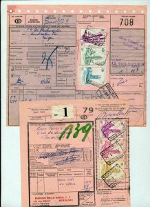 Belgium 1960s Railway Parcel Revenue Documents x 27 (ZZ1522