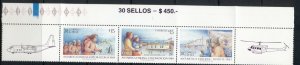 Chile 1984 Antarctic Colonization str + labels (folded) MUH