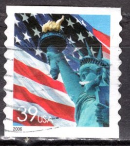 USA; 2006: Sc. # 3981: Used Perf. 9 1/2 Vert. Single Stamp