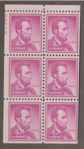 U.S. Scott #1036b Lincoln Stamps - Mint NH Booklet